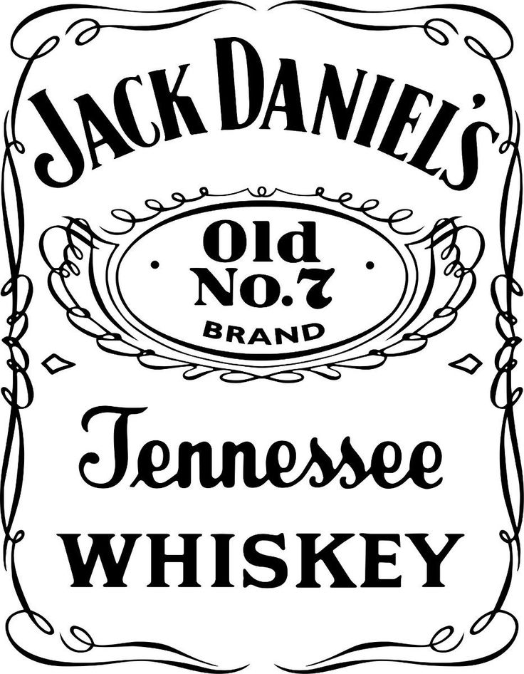 Printable Jack Daniels Label Template Printable Word Searches