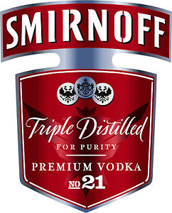 Smirnoff Vodka Label Template | printable label templates