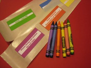 Crayon Label Template | printable label templates