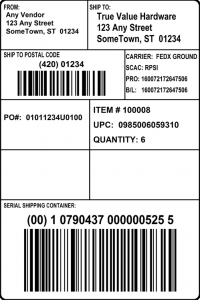 Gs1 128 Label Template | printable label templates