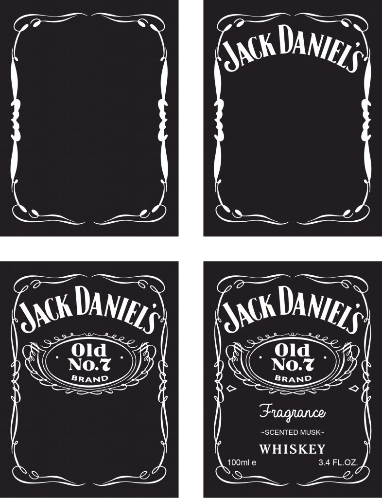 Jack Daniels Label Template Generator | printable label templates