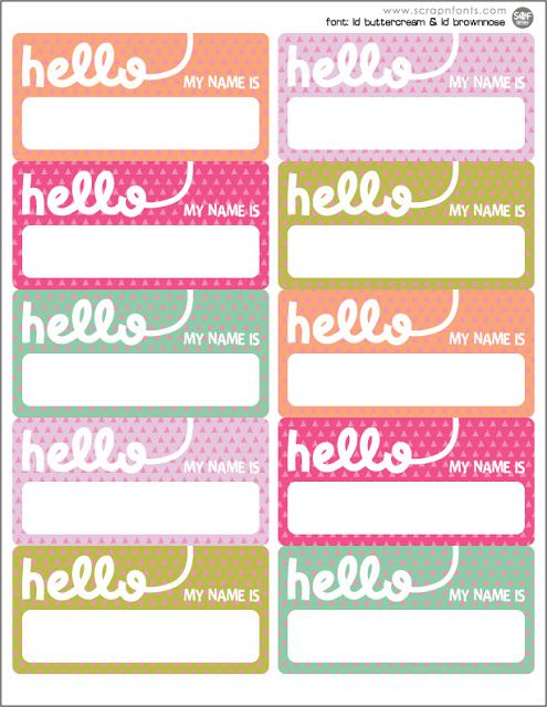 printable name label printable label templates