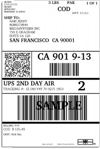 Ups Label Template | printable label templates