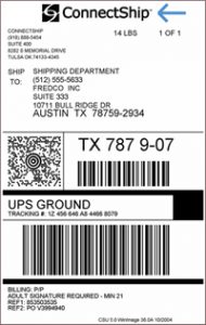 Ups Shipping Label Template - printable label templates | printable ...