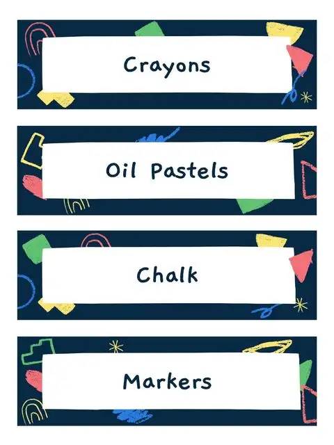printable classroom labels | printable label templates
